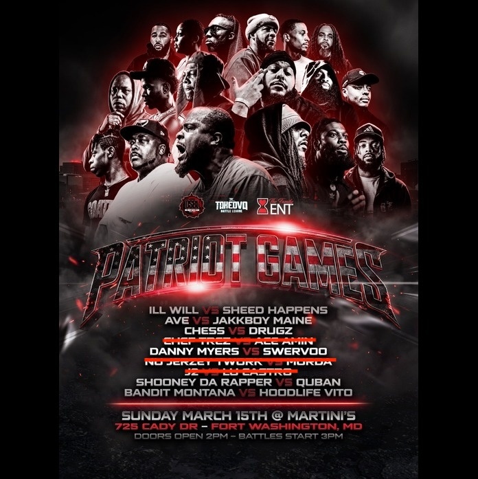 Rap Battle League Event | TakeOva Battle League Presents: Patriot